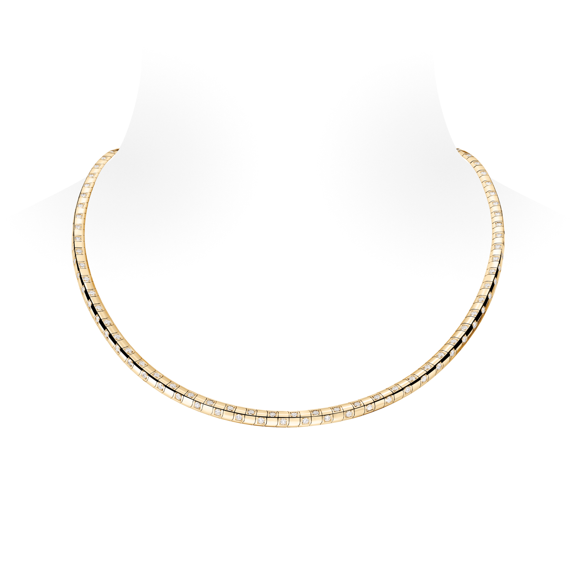 ネックレス ル ダミエ ドゥ ルイ・ヴィトン 5mm (イエローゴールド